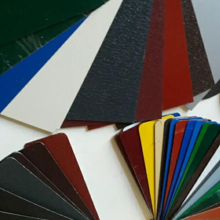 Лист оцинкованный, разные цвета, Ст3, СТ6